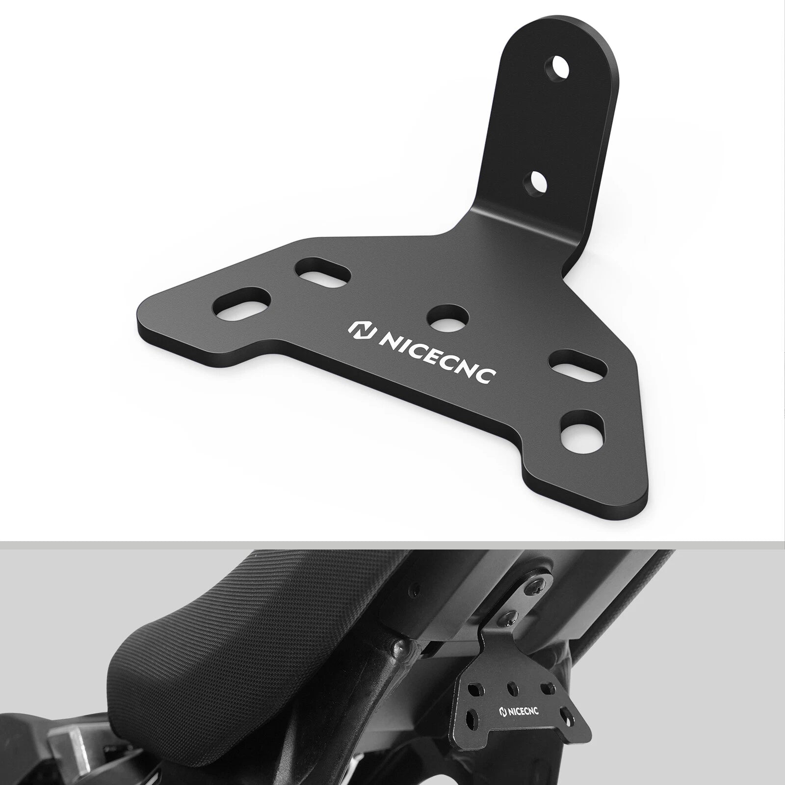 Tail Light Mounting Bracket License Plate Holder for Segway X160 X260 (2019–2023)