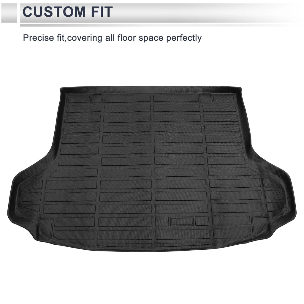 Cargo Liner Rear Trunk Mat for Honda HR-V (2023–2024) TPE Long Grid Pattern