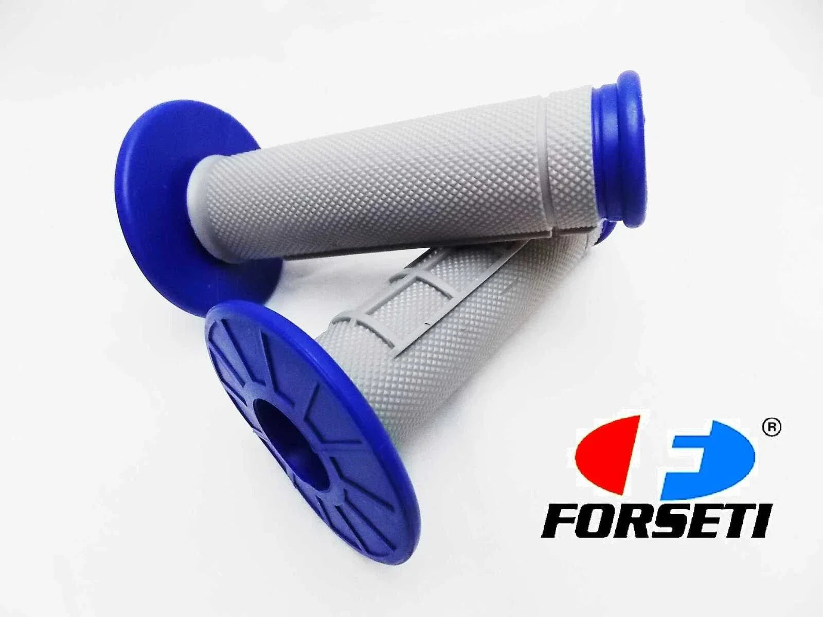 Blue Grey Hand Grip Set for Honda CR85 (2003-2007)