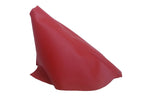 E Brake Boot Cover for Ford Mustang (2005–2009) Red PVC Leather