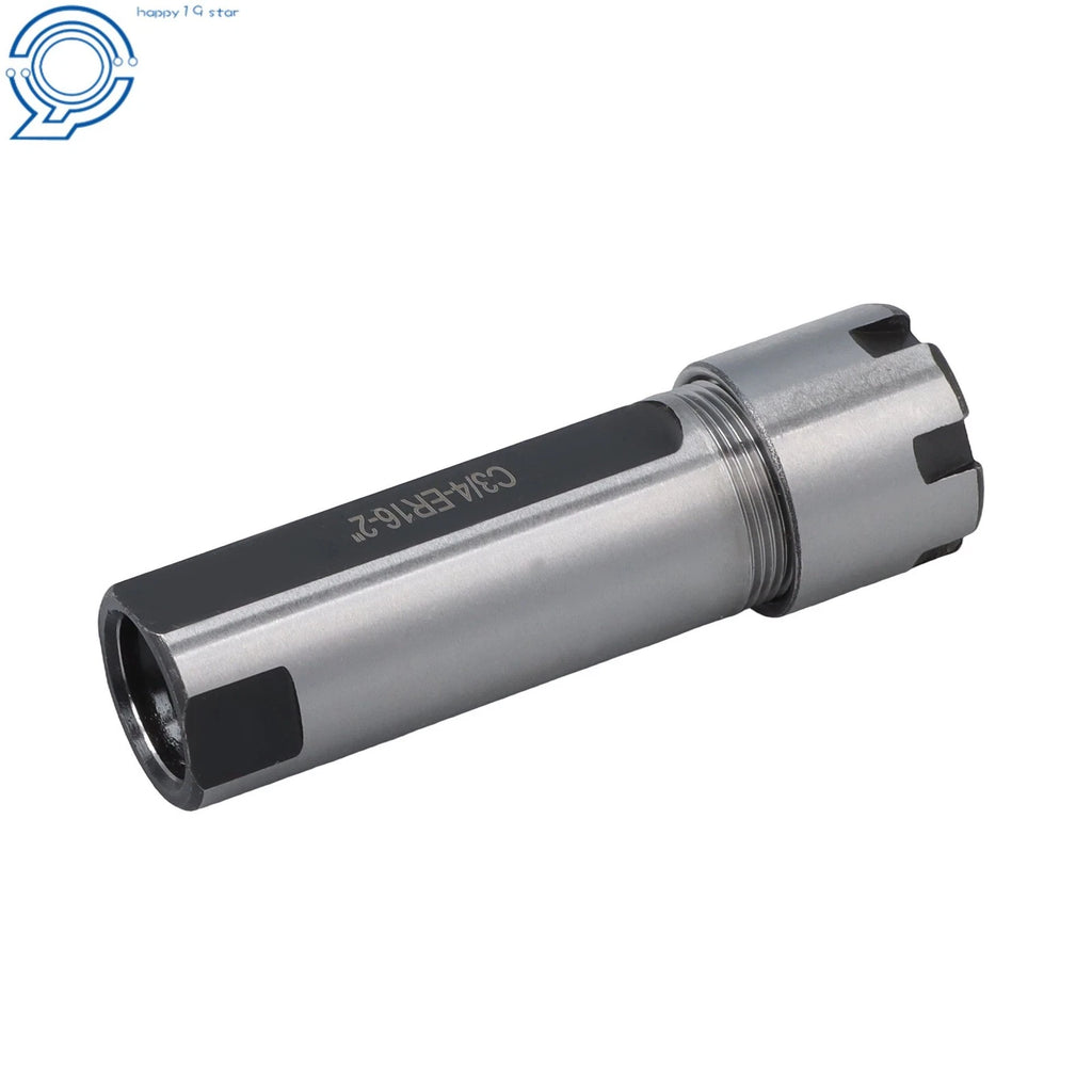 ER16 Collet Chuck Extension for Precision Tools (3/4 Inch Shank, 2 Inch Length)