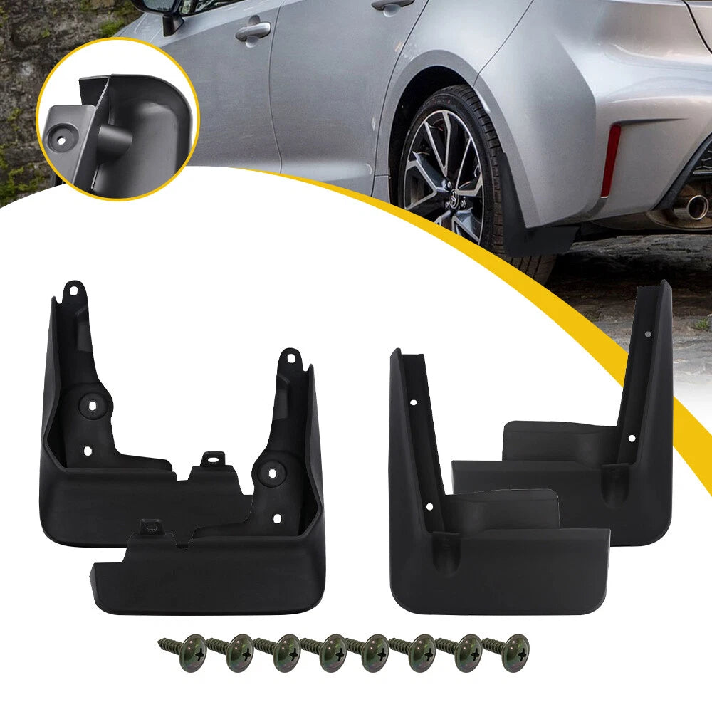 Set of 4 Mud Flaps Splash Guards for Toyota Corolla E210 (2020–2021)
