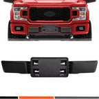 Front Bumper Trim Lower Cover & License Plate Panel for Ford F150 (2015–2017)
