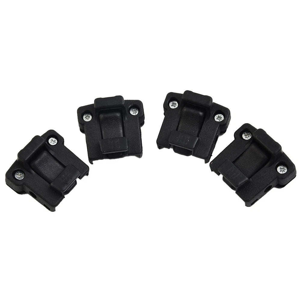 Set of 4 Glass Lock Buckle Window Lock Clips 5.5x5.3x3.5cm