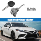 Set of 1 Door Lock Cylinder with Key for Toyota Camry (2002–2006) No.6905206010