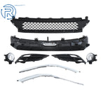 Grille Bumper Fog Light Kit for Honda Odyssey (2018-2020) Chrome Frame