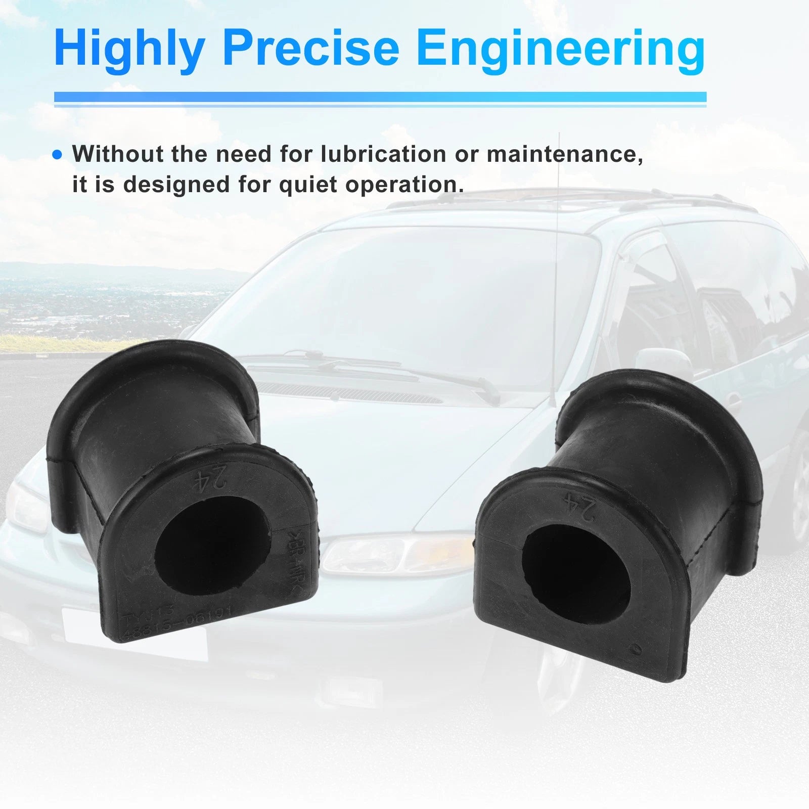 Stabilizer Sway Bar Bushing Kit No.K201431 for Toyota RAV4 (2001–2005)