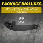 Right Interior Door Handle Pull Trim for BMW X3 F25 (2011–2017) 51419209216