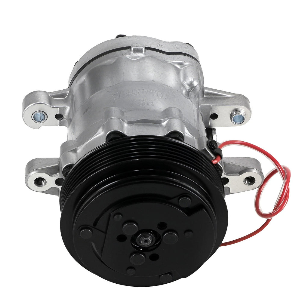 AC Compressor with 6-Groove Pulley for Sanden SD7 (HC5005BK)