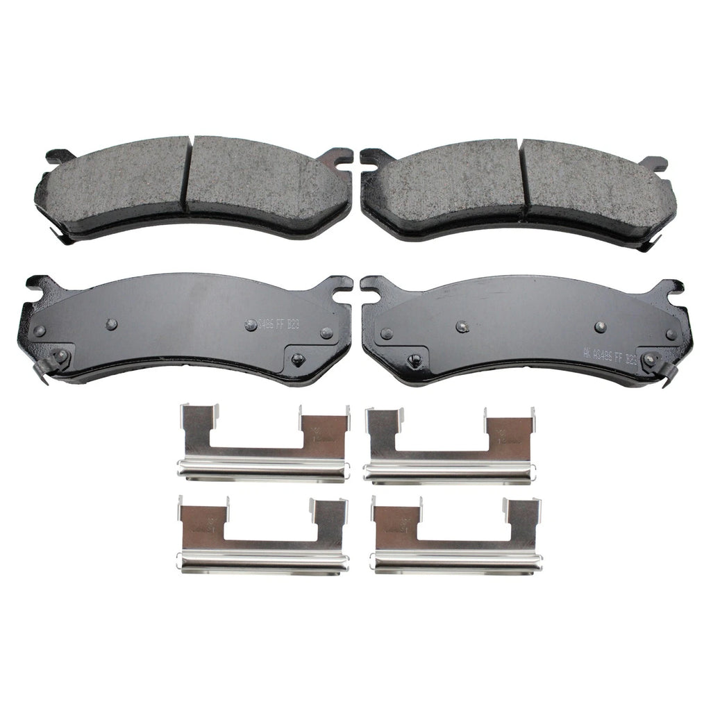 Front Rotors & Akebono ProACT Ceramic Brake Pads Kit for Express 2500 (2003–2023)