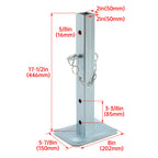 2X Jack Stand Foot Pads for Square Jacks (Trailer Camper)