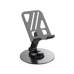 360�� Rotating Metal Mobile Phone Holder Stand for Desktop