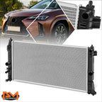 Aluminum Radiator for Lexus UX250H UX300H Toyota Corolla Prius (2020–2026) DPI-13922