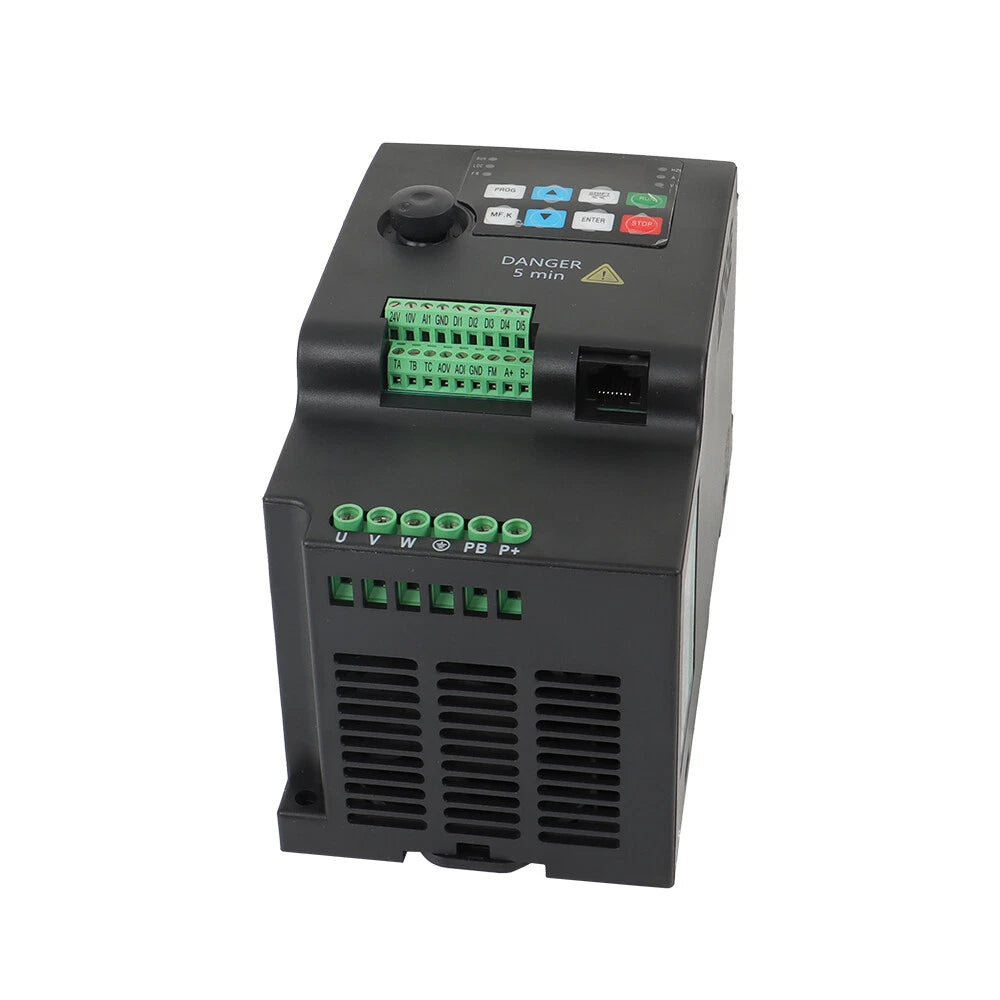 3.7KW Variable Frequency Drive Inverter for 220V 4HP (1 to 3 Phase)