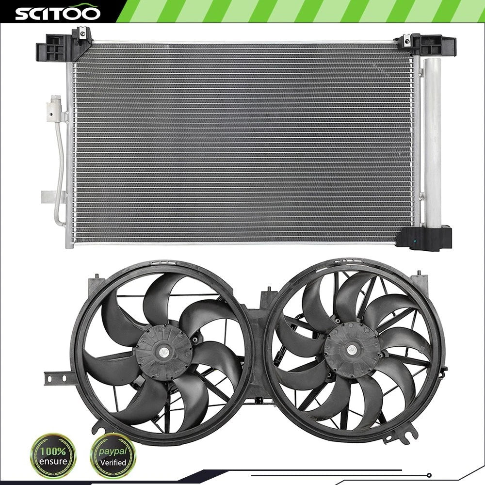 A/C Condenser and Cooling Fan Kit for Nissan Altima (2019–2020)