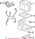 Battery Cable Harness for Dodge Journey (OEM)