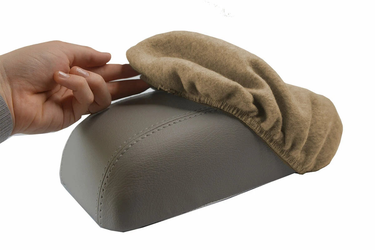 Fleece Console Lid Cover Protector for Hyundai Elantra (2007–2010) Beige
