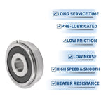 Deep Groove Ball Bearing 10x35x11mm for Scooter/Skateboard (1 Pc)