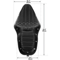 Driver & Passenger Seat for Harley Davidson Touring Electra Road Glide (2009–2023)