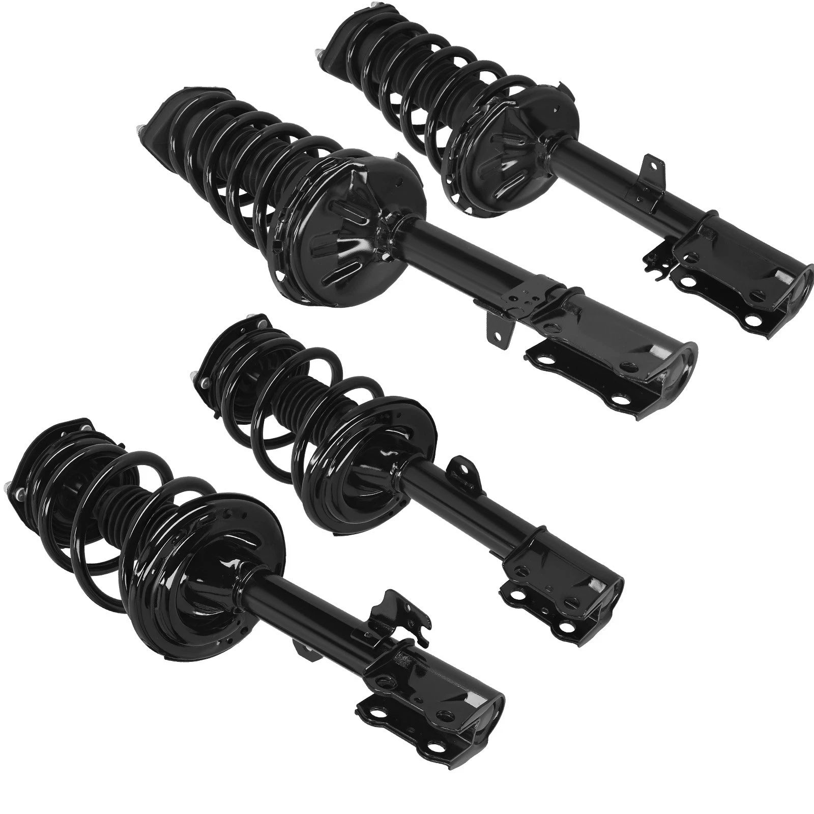 Set of 4 Struts w/Coil Spring for Toyota Venza (2009–2012) FWD