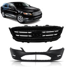Front bumper cover + grille for Ford Taurus (2010–2012)