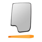 Left Lower Convex Heated Mirror Glass for Chevy Silverado 1500 2500 (2014–2019) 23444114