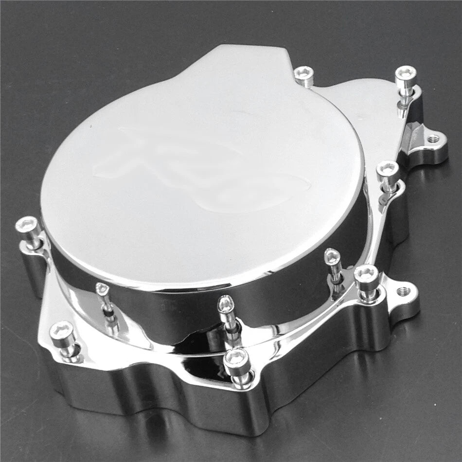 Engine Stator Cover for Yamaha YZF-R6/YZF-R6S (2003–2006) Chrome Left Side