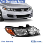 Right Passenger Side Headlight for Honda Civic (2006–2011) HO2503125