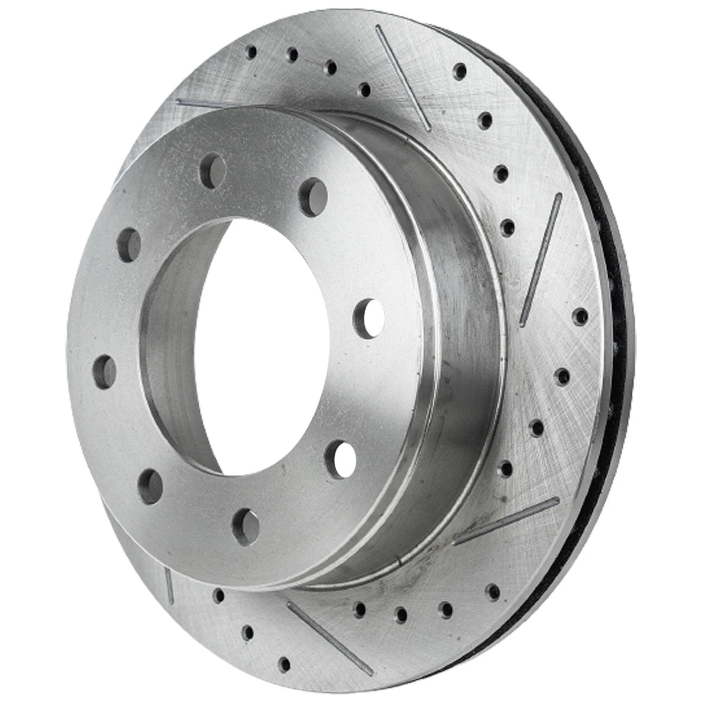 Brake Disc Set for Chevy Silverado 1500 (2004–2005) Drilled and Slotted