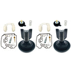 2X Carburetor Float Plunger Diaphragm Kit for Yamaha TDM850 (1991–1993), FZR1000 (1989–1995)