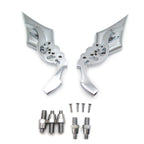 Skull Blade Mirror for Yamaha Royal Star, Road Star, V-Star, Warrior, V-Max, Virago (1996–2023)