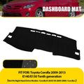 Dash Mat for Toyota Corolla (2009–2013) - Dashboard Cover, EV