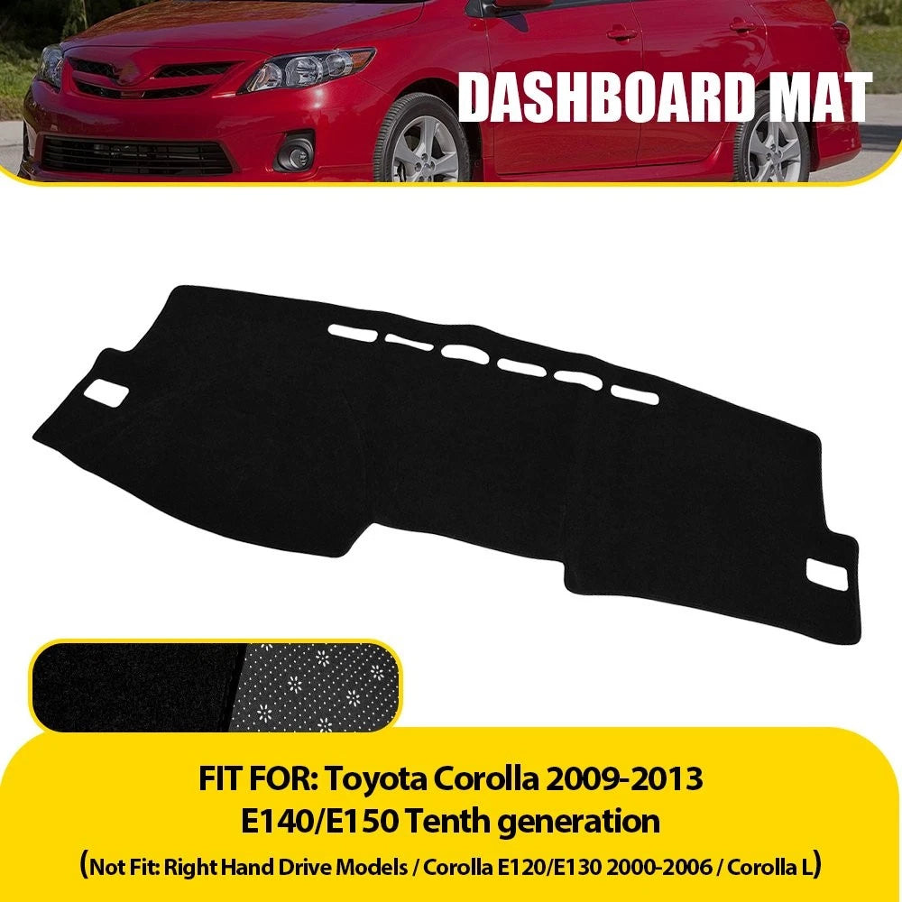 Dash Mat for Toyota Corolla (2009–2013) - Dashboard Cover, EV
