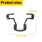 Carbon Fiber Interior Steering Wheel Trim for Ford F150 (2015–2023)