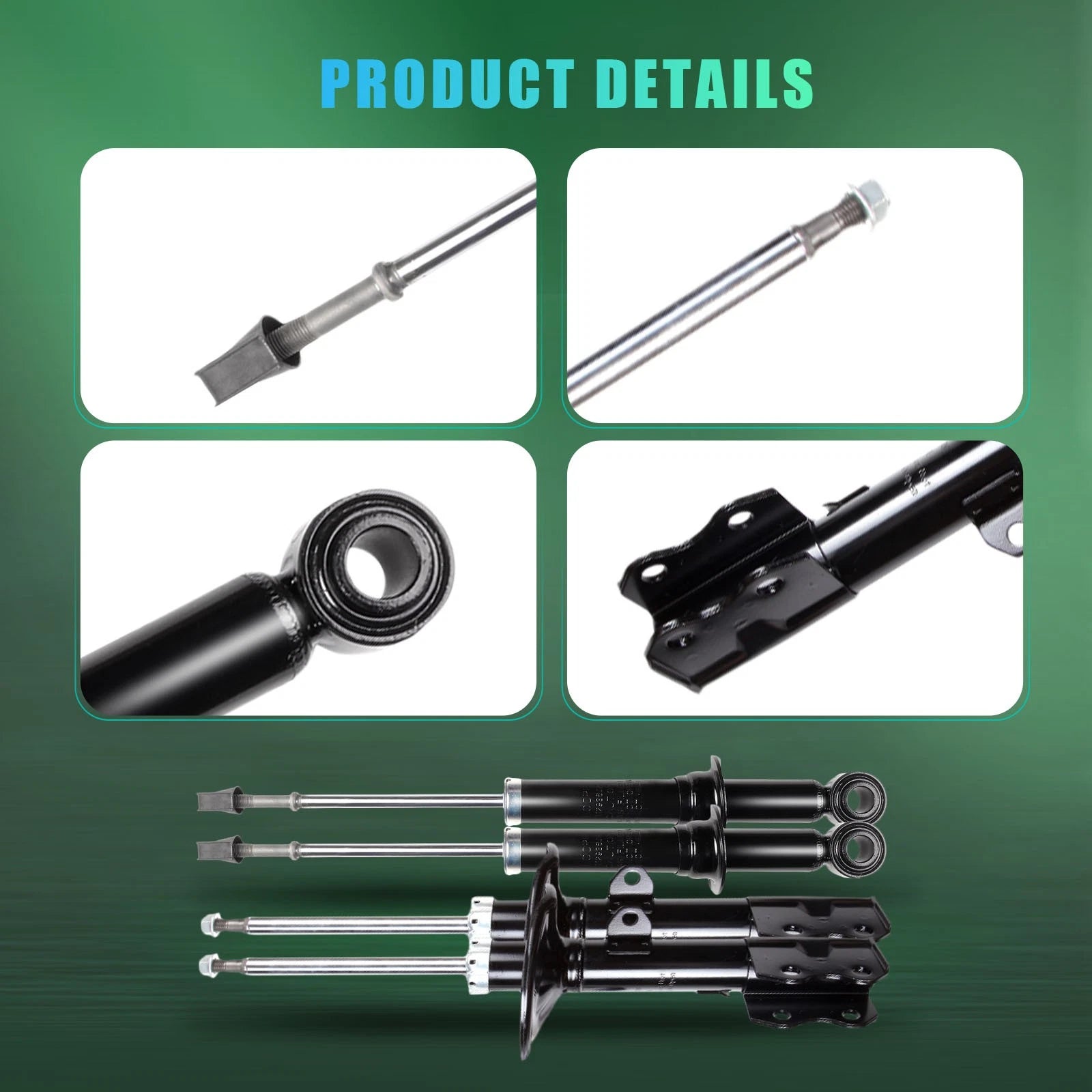 Set of 4 Struts for Toyota Prius (2004–2009)