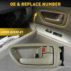 Inside Right Door Handle for Toyota Avalon Sequoia Tundra (2000–2023)