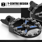 CNC Forged Foot Peg Rest Pedal for Yamaha YZ 250F YZ 450F 450FX WR450F (2024–2025)