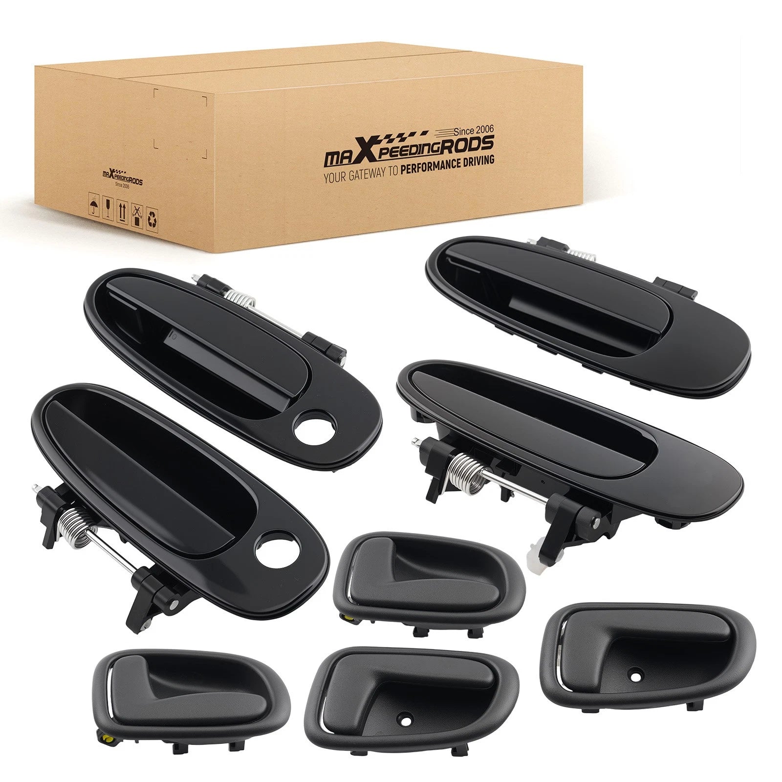 8Pcs Interior Door Handle for Toyota Corolla (1993–1997) 69220-02030