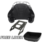 Trunk Pad Mount Rack Speaker Mount for Harley Touring Glide (2014–2025)