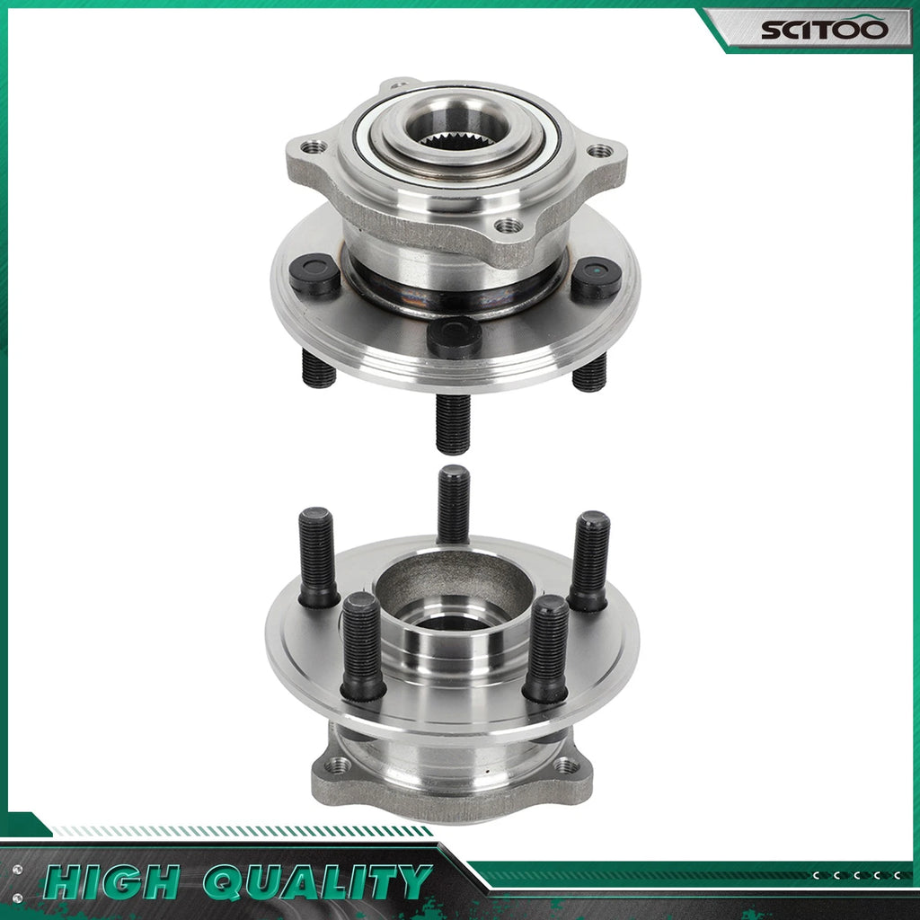 2X Rear Wheel Bearing Hub Assembly for Chrysler 300 Dodge Charger (2015–2023) 5 Bolts