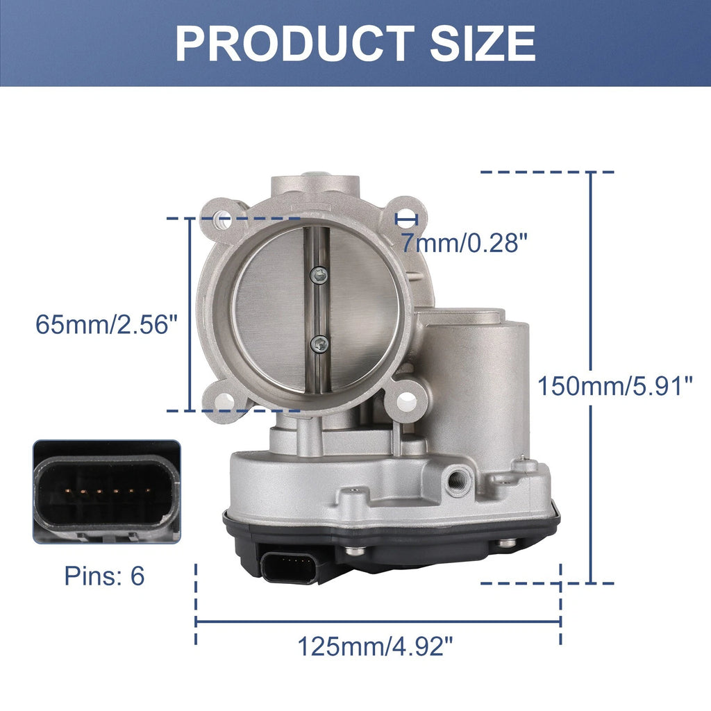 Throttle Body for Ford Escape, Fusion (2009–2016)