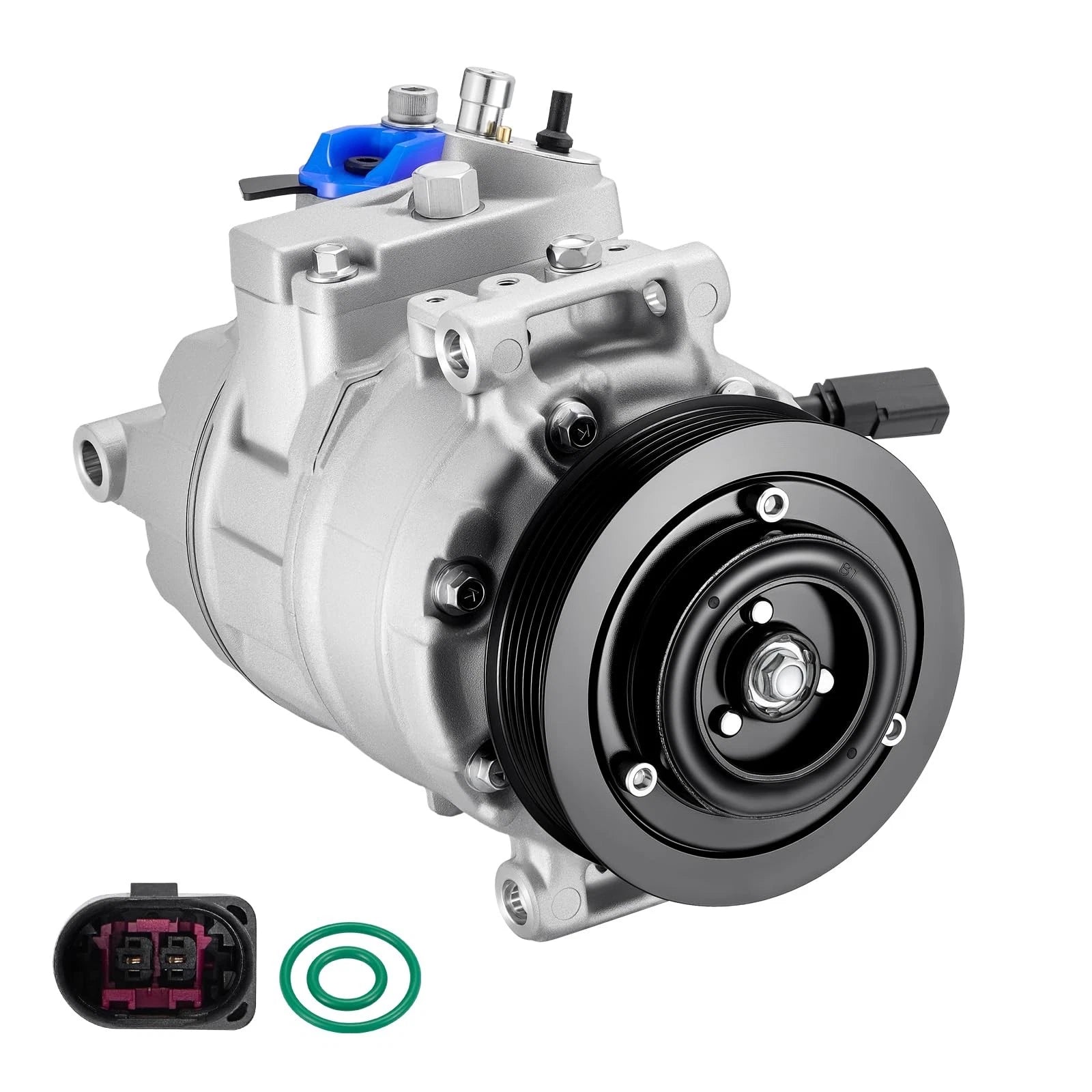 AC Compressor with Clutch for Audi A4 1.8L/2.8L (2000–2006)