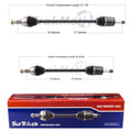 Set of 2 Rear CV Axle Shafts for Enclave Traverse Acadia Outlook (AWD)