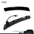 Set of 4 Smoke Lens LED Side Marker Lights for Mini Cooper (2002–2008)