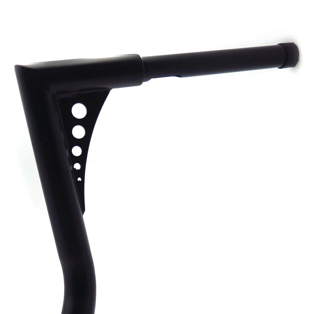 12" Rise Batman Handlebar for Harley Touring (1986–Present)