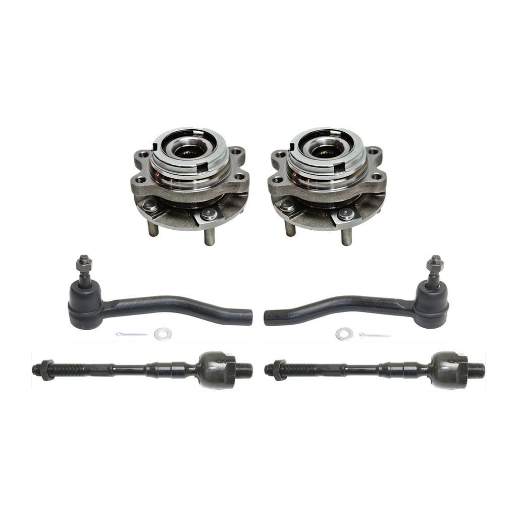 Set of 2 Wheel Hubs for Coupe (Front Driver & Passenger Side)