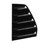 Side Window Louver Shutter Cover Gloss Black for Golf 6 MK6 GTI R (2010–2014)