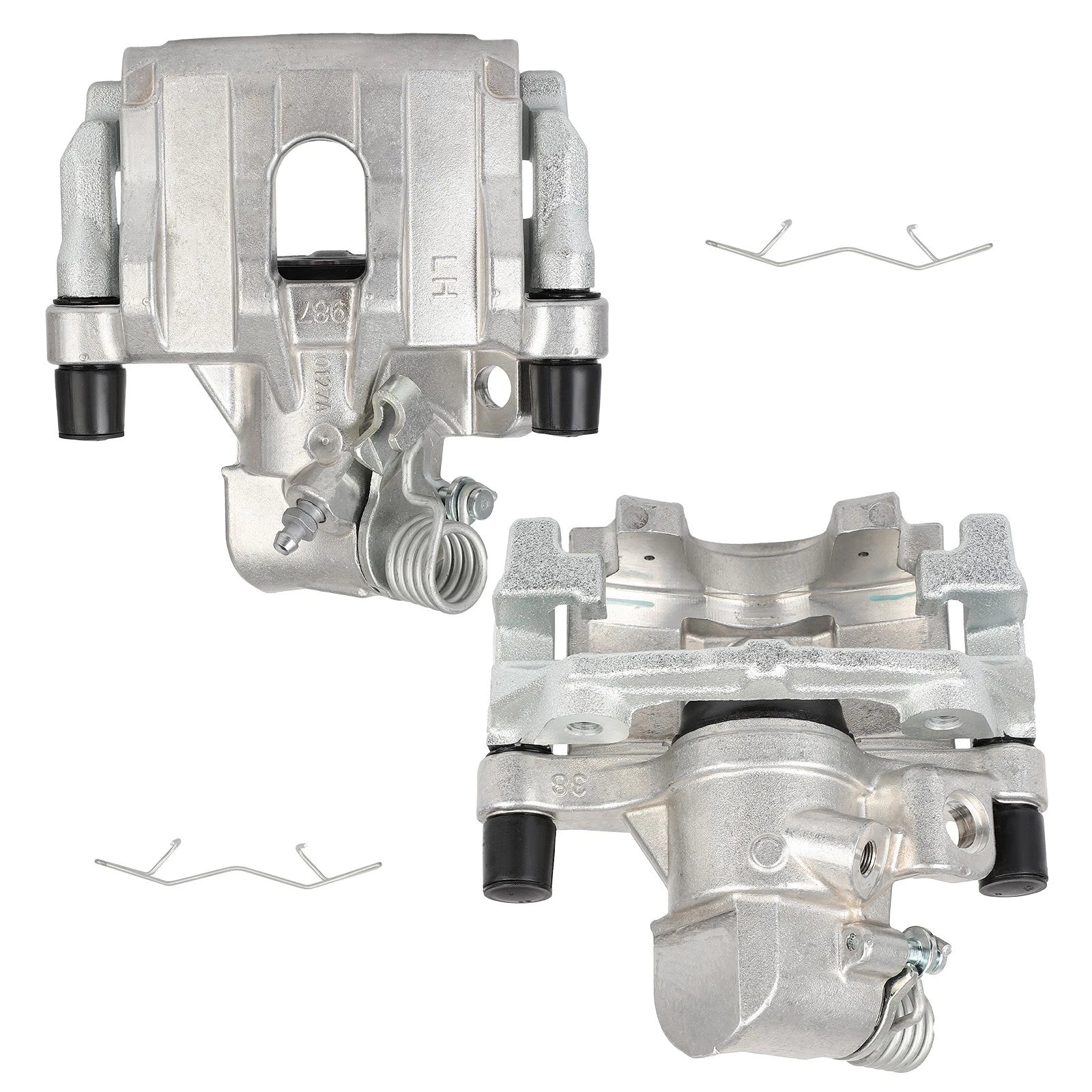 Set of 2 Rear Brake Calipers for Mazda 3 (2004–2009)