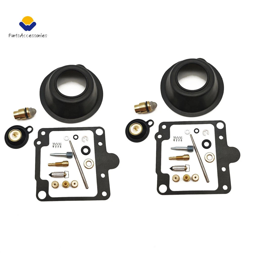 2X Carburetor Rebuild Kit for Suzuki S40 Boulevard LS650 Savage (2003–2009)
