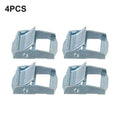 Set of 4 Zinc-Alloy Buckles for Heavy Duty Tie Down Cargo Straps